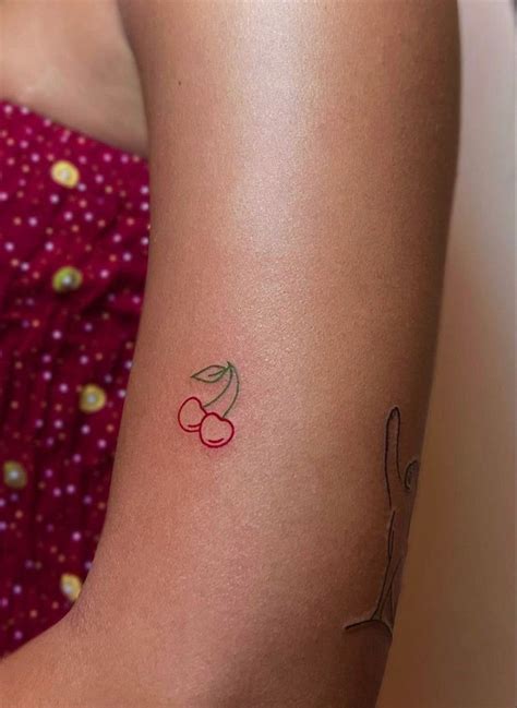 Cherry Tattoos Images At Eve Milson Blog