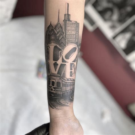 City Of Philadelphia Tattoos City Of Philadelphia Tattoos