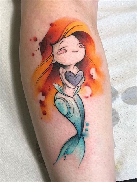 Claudia Denti The Little Mermaid Tattoo Ink Art Claudia Denti The Little Mermaid Tattoo Ink Art