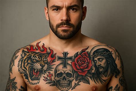 Collection Of Best Chest Tattoo For Men Chest Tattoo Ideas Men
