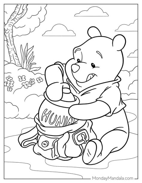 Discover Coloring Pages Pooh For Free Printable Pooh-Themed Fun