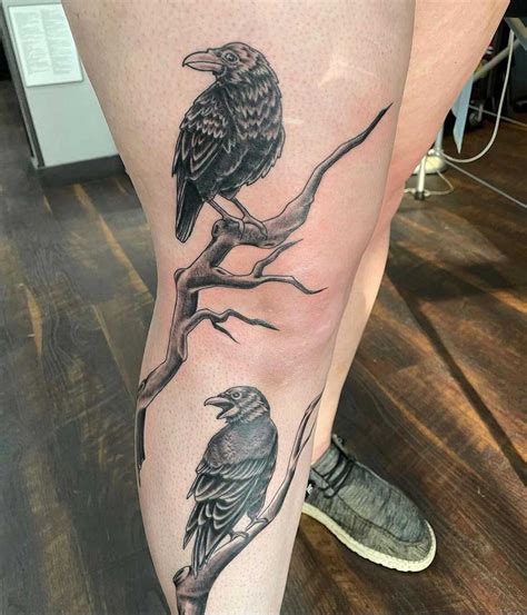 Crow Tattoos Designs Ideas And Meaning Tattoos For You