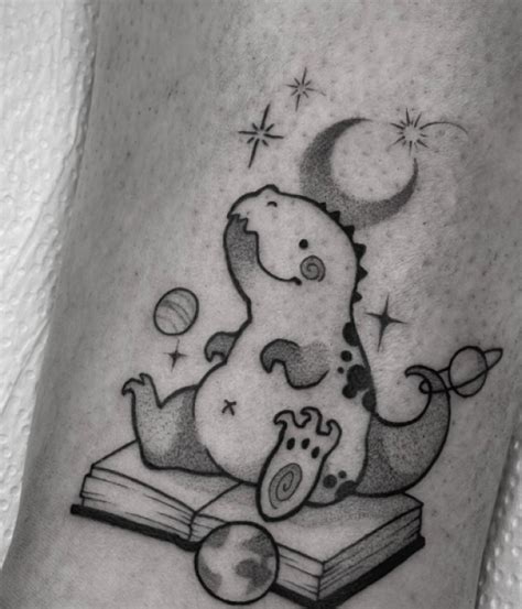 Cute Dino Tattoo Inkstylemag