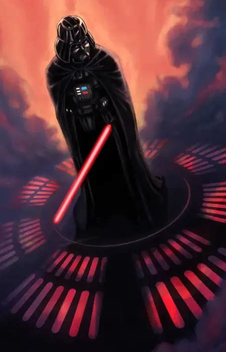 Darth Vader Fan Art 3 Original Oil Painting By Artist Monkeys