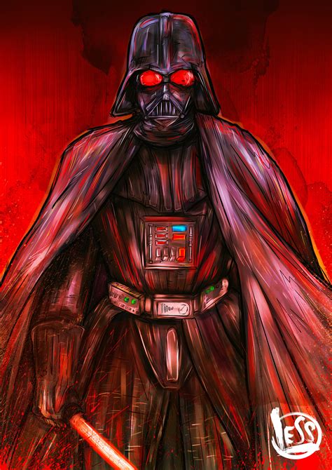 Darth Vader Fan Art Behance