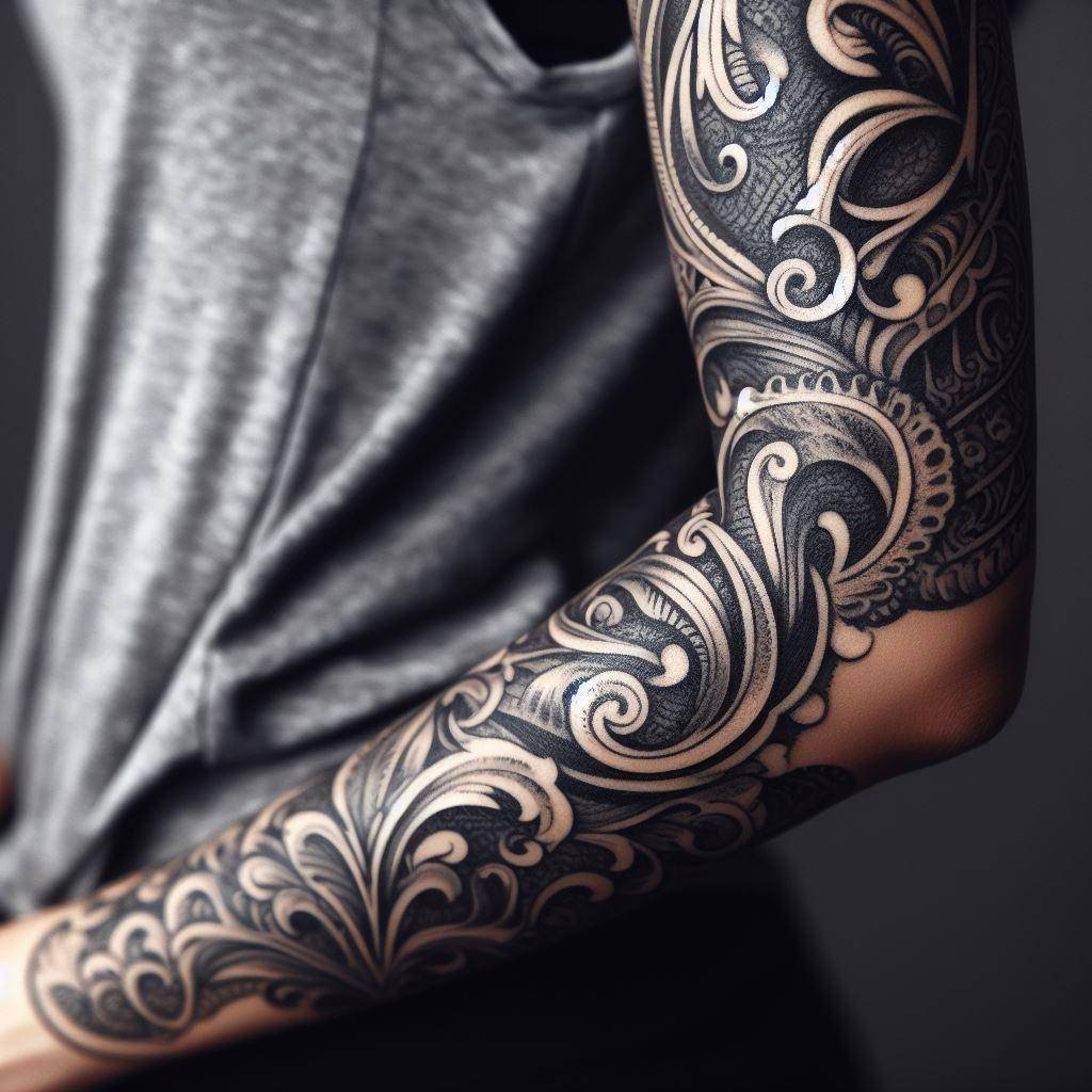 Design Filigree Tattoo