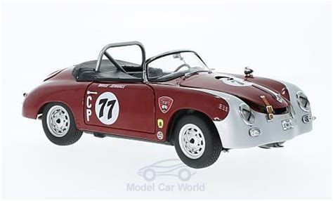 Diecast Model Cars Porsche 356 1956 1 43 Minichamps 1956 Cabriolet Red