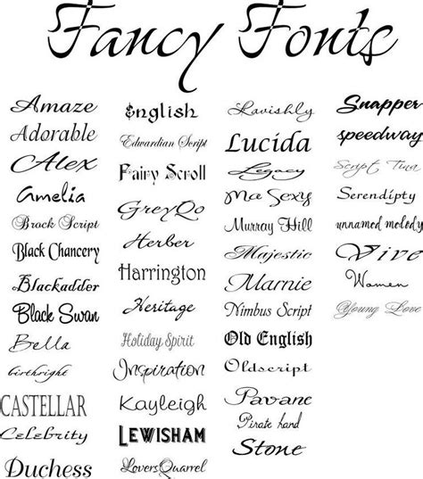 Different Tattoo Fonts Styles Different Tattoo Fonts Styles