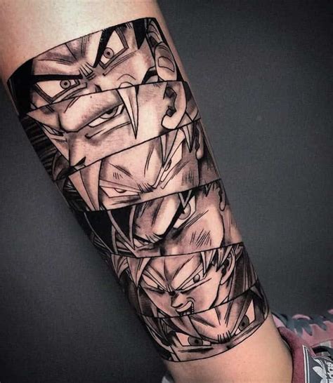 Dragon Ball Z Goku Tattoo