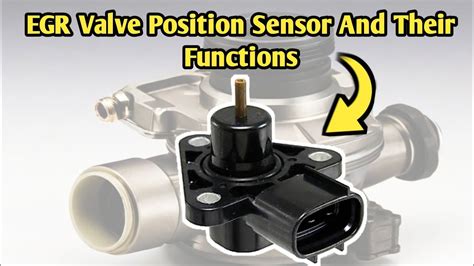 Egr Valve Position Sensor And Their Functions Youtube