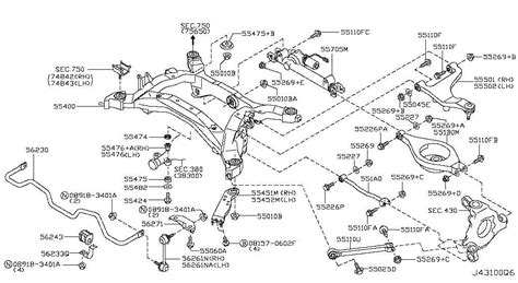 Exploring The Rear Suspension Of The 2008 Infiniti G35 A Detailed Diagram Exploring The Rear Suspension Of The 2008 Infiniti G35 A Detailed Diagram