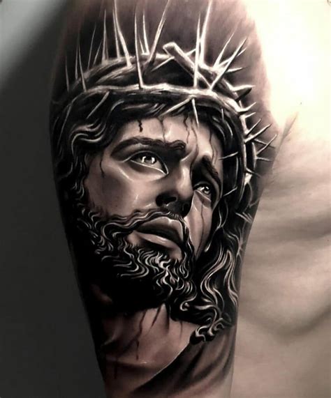 Face Jesus Tattoos Face Jesus Tattoos