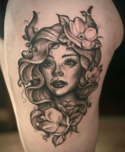 Feminine Taurus Tattoos