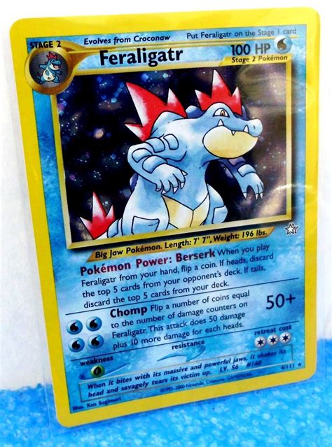 Feraligatr 2000 Pokemon Neo Genesis Graded Card