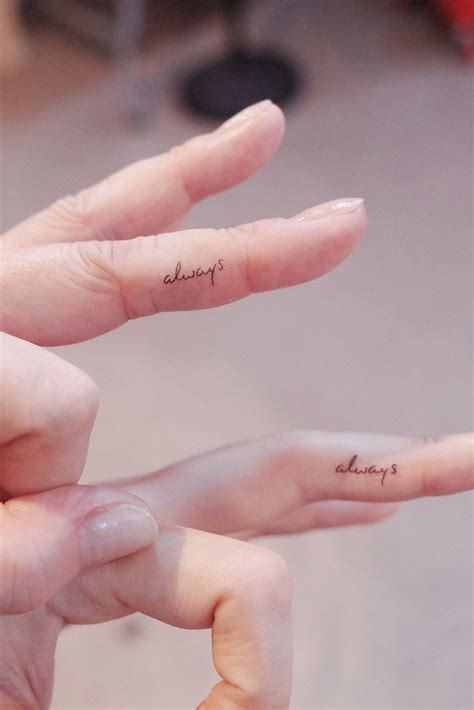 Finger Tattoos Words Ideas Finger Tattoos Words Ideas
