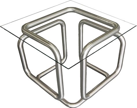 Floating Infinity Coffee Table Tubular Abm Equipment