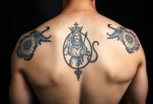 Forearm Sleeve Tattoo Birth Signs Leo Aries Gemini Saint Florian