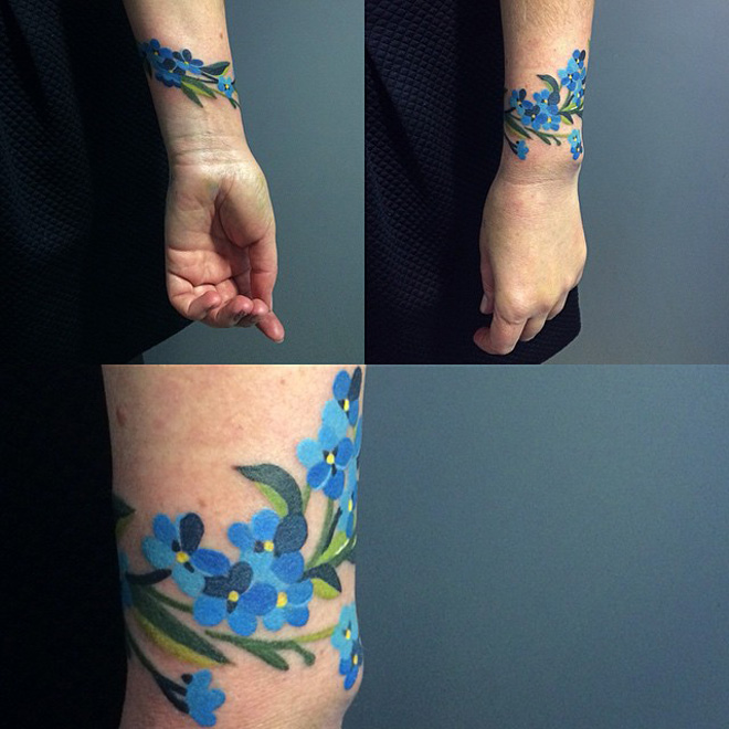 Forget Me Not Tattoo: The Definitive Guide To Meaning, Design, Care