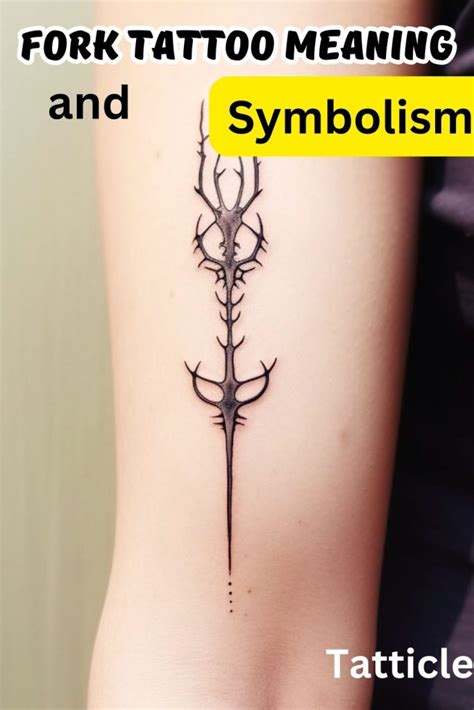 Fork Tattoo Meaning And Symbolism Tatticle Fork Tattoo Meaning And Symbolism Tatticle