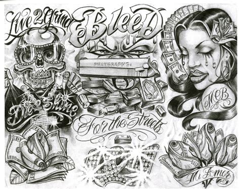 Gangster Tattoo Drawings At Zane Bussell Blog Gangster Tattoo Drawings At Zane Bussell Blog