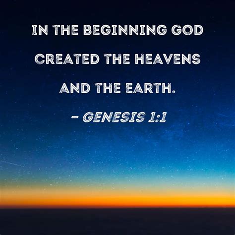 Genesis Chapter 1 Verse 5 1 Verse Creation Story Biblical Hebrew