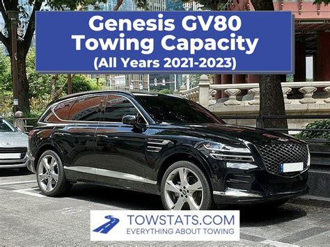 Genesis Gv80 Towing Capacity By Year 2021 2023