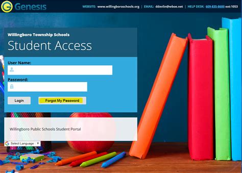 Genesis Parent Portal Willingboro Township Public Schools