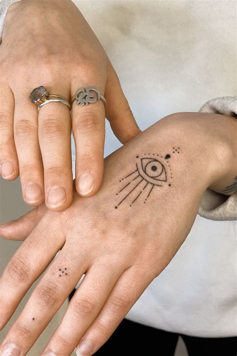 Geometric Tattoo Handpoked Eye Clarity Amp Inner Knowing Hand Geometric Tattoo Handpoked Eye Clarity Amp Inner Knowing Hand
