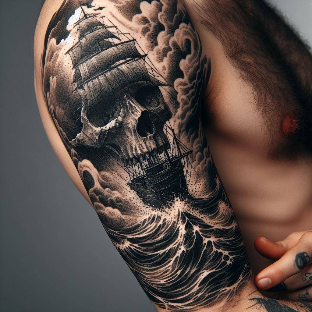 Ghost Ship Tattoo