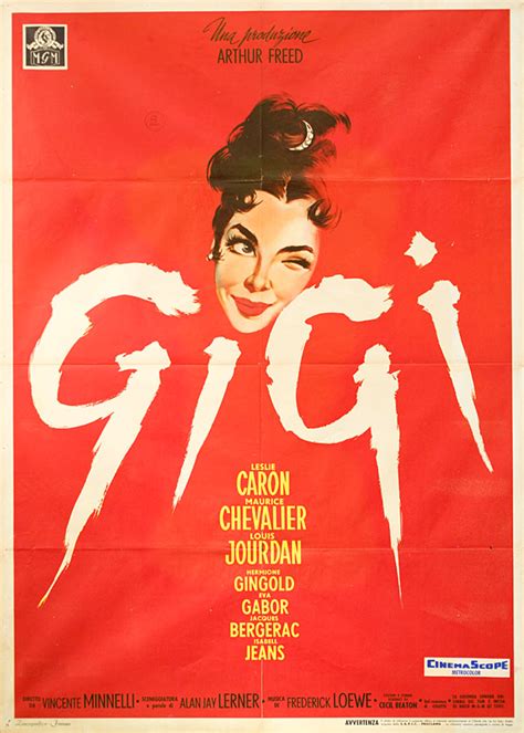 Gigi Movie Poster Gigi Movie Poster