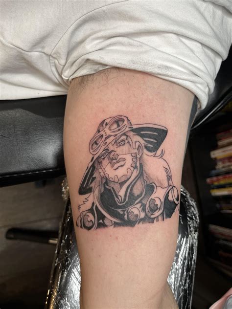 Got A Tattoo Of Gyro Zeppeli R Stardustcrusaders Got A Tattoo Of Gyro Zeppeli R Stardustcrusaders