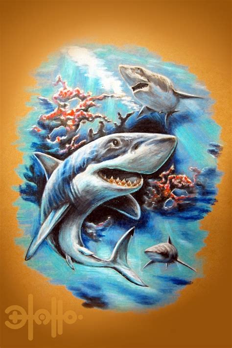 Great White Shark Tattoo Designs Great White Shark Tattoo Designs