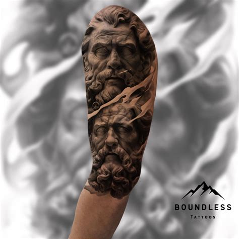 Greek Mythology Half Sleeve Tattoos Greek Mythology Half Sleeve Tattoos