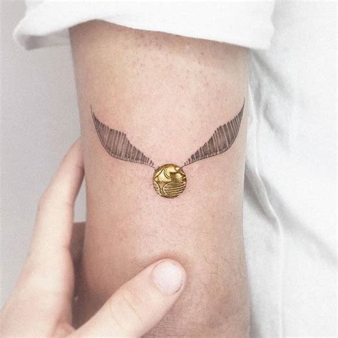 Harry Potter Snitch Tattoos