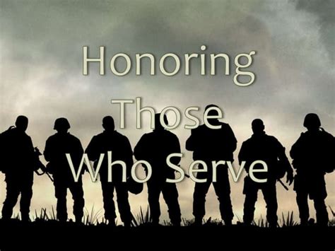 Honoring Those Who Serve