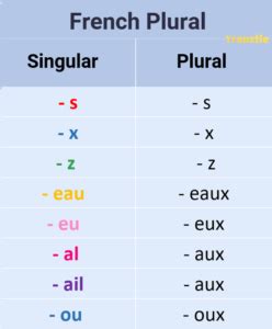 How To Make Nouns Plural In French 13 Examples Language Atlas How To Make Nouns Plural In French 13 Examples Language Atlas