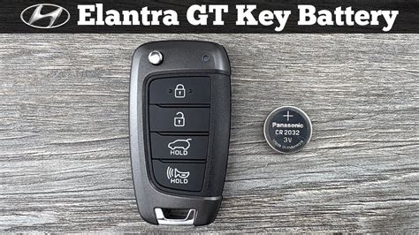 Hyundai Elantra Gt Key Fob Battery Replacement 2017 2019 How To
