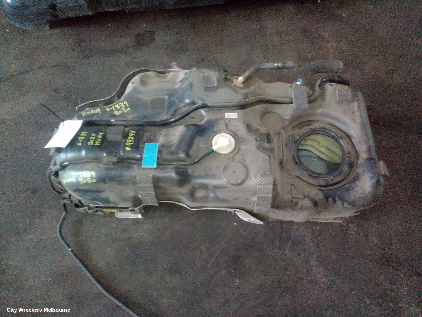 Hyundai Kona 2020 Tank Size