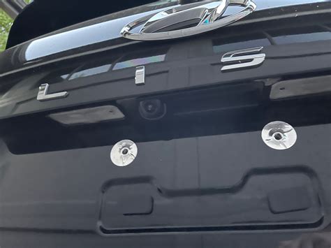 Hyundai License Plate Screws