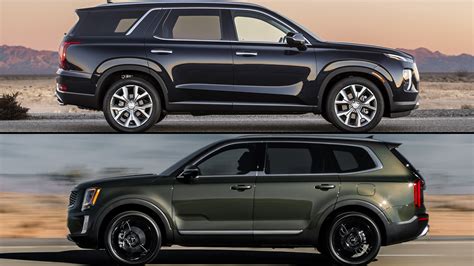 Hyundai Palisade Vs Kia Telluride