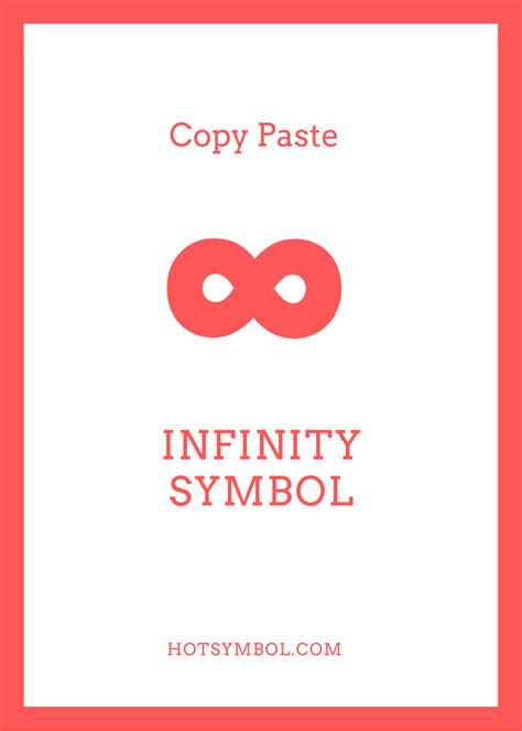 Infinity Symbol Copy Paste Hotsymbol Infinity Symbol Copy Paste Hotsymbol