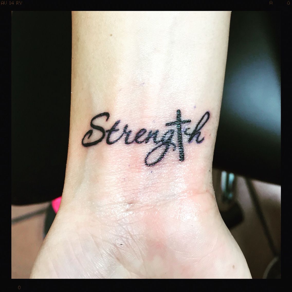 Inner Strength Tattoos For Women