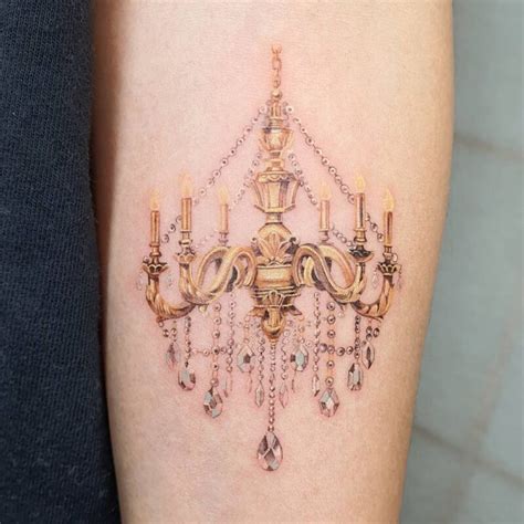 Intricate Chandelier Tattoo Design Intricate Chandelier Tattoo Design