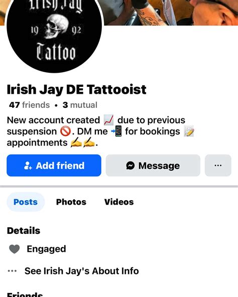 Irish Jay Tattoo Irishjayhooligans Instagram Photos And Videos