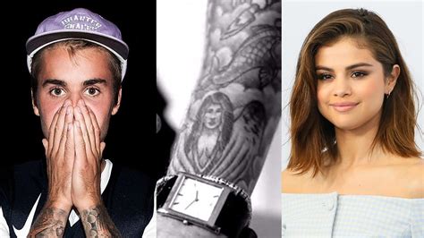 Justin Bieber Still Has Selena Gomez Tattoo Despite Engagement Justin Bieber Still Has Selena Gomez Tattoo Despite Engagement