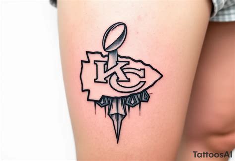 Kansas City Chiefs Super Bowl Champions Tattoo Idea Tattoosai