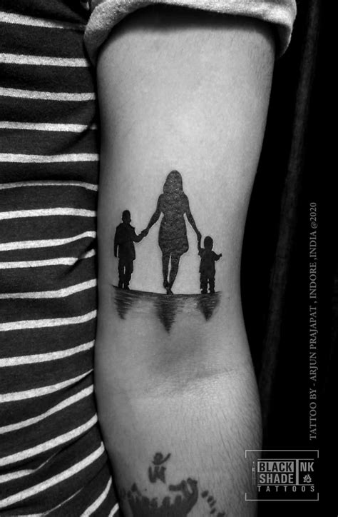 Kids Holding Hands Tattoo