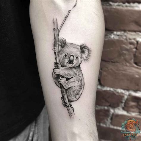 Koala Temporary Tattoo Set Of 3