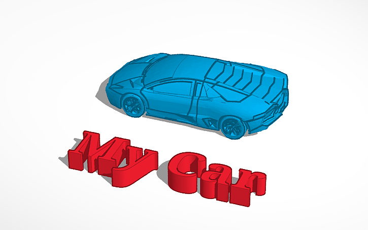 Lamborghini Tinkercad Lamborghini Tinkercad