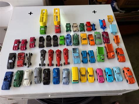 Large Lot Vintage Diecast Metal Toy Cars Trucks Trailers Tootsietoy Vw Large Lot Vintage Diecast Metal Toy Cars Trucks Trailers Tootsietoy Vw